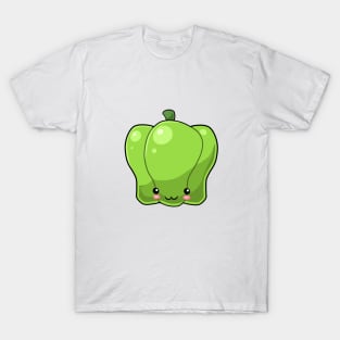 Kawaii bell pepper vegetable T-Shirt